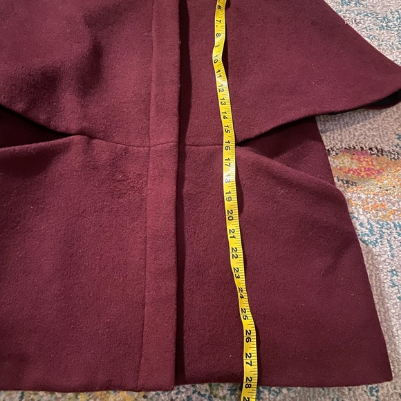 ❤️ Mackage Wool Coat / Cape Style Sleeves /Large Pockets /Zip - Picture 7 of 9